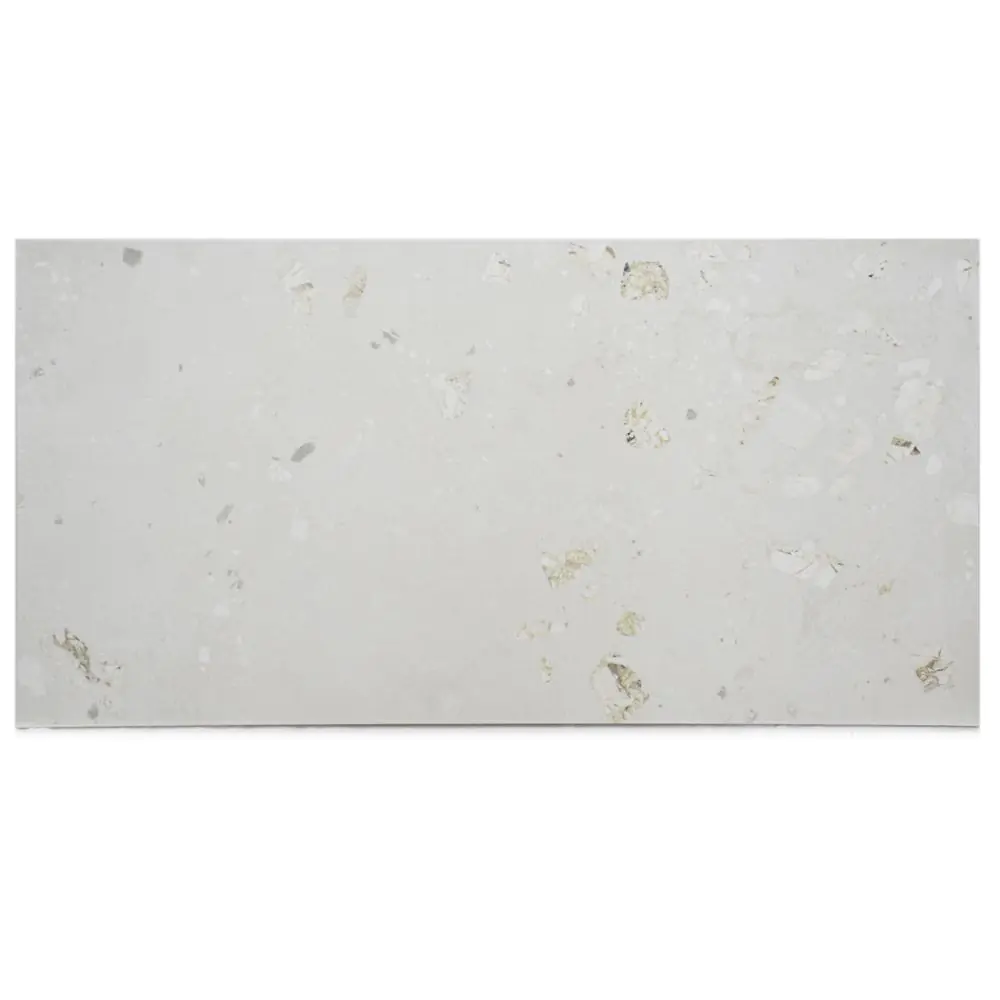 Bodenfliese Italgraniti FL01BAC I Cementi white ciottolo weiß 60x120 cm I.Sorte