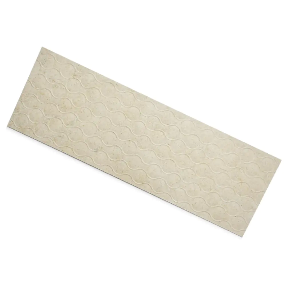 Wandfliese Dekor Villeroy & Boch 1458 BS20 Tri.Art beige 40x120 cm I.Sorte