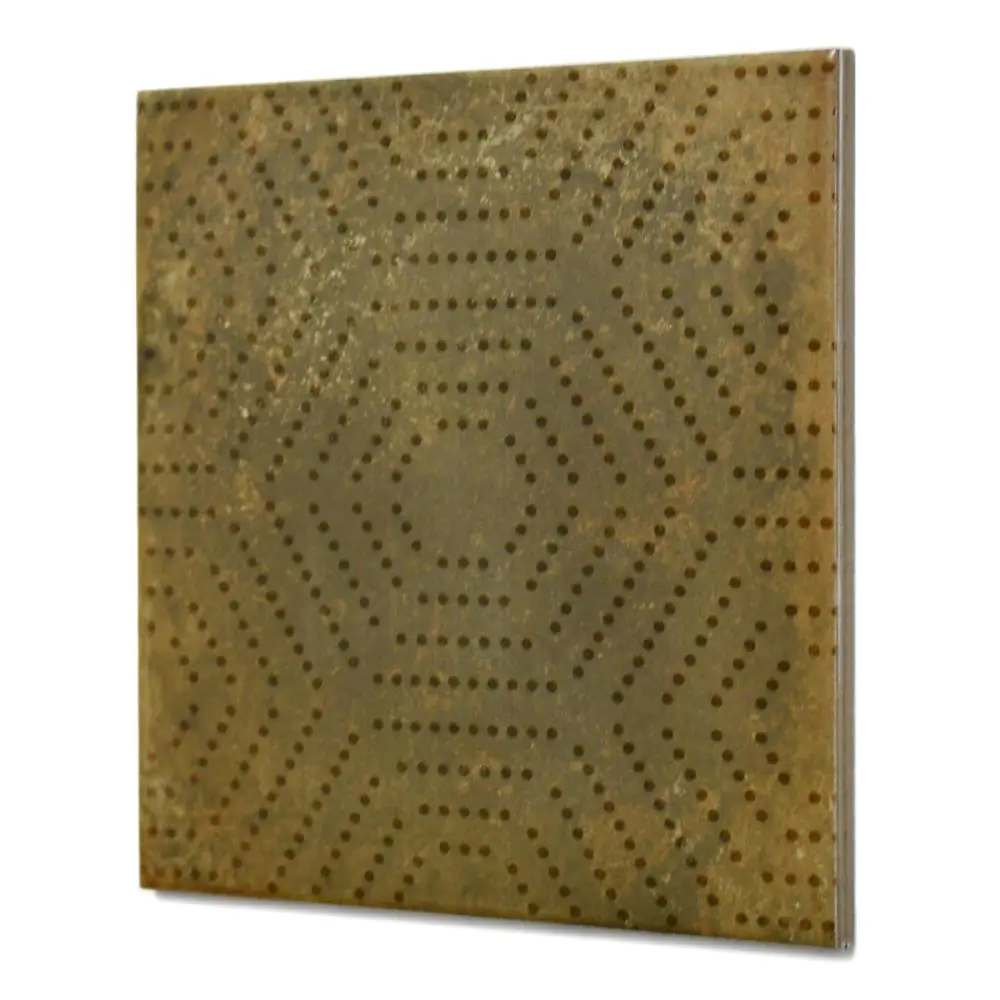 Bodenfliese Dekor Cifre Industrial copper braun 20x20 cm I.Sorte Bodenfliese Dekor Cifre Industrial copper braun 20x20 cm I.Sorte