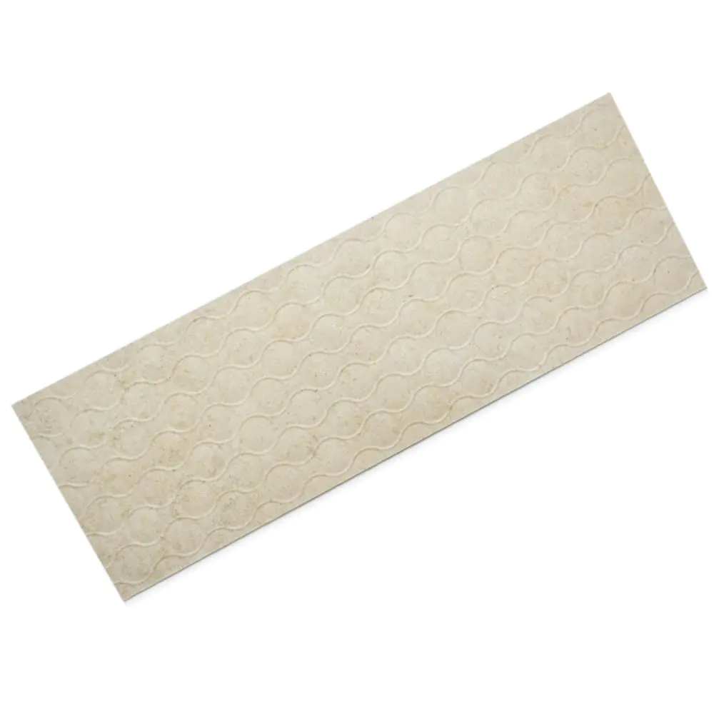 Wandfliese Dekor Villeroy & Boch 1458 BS20 Tri.Art beige 40x120 cm I.Sorte