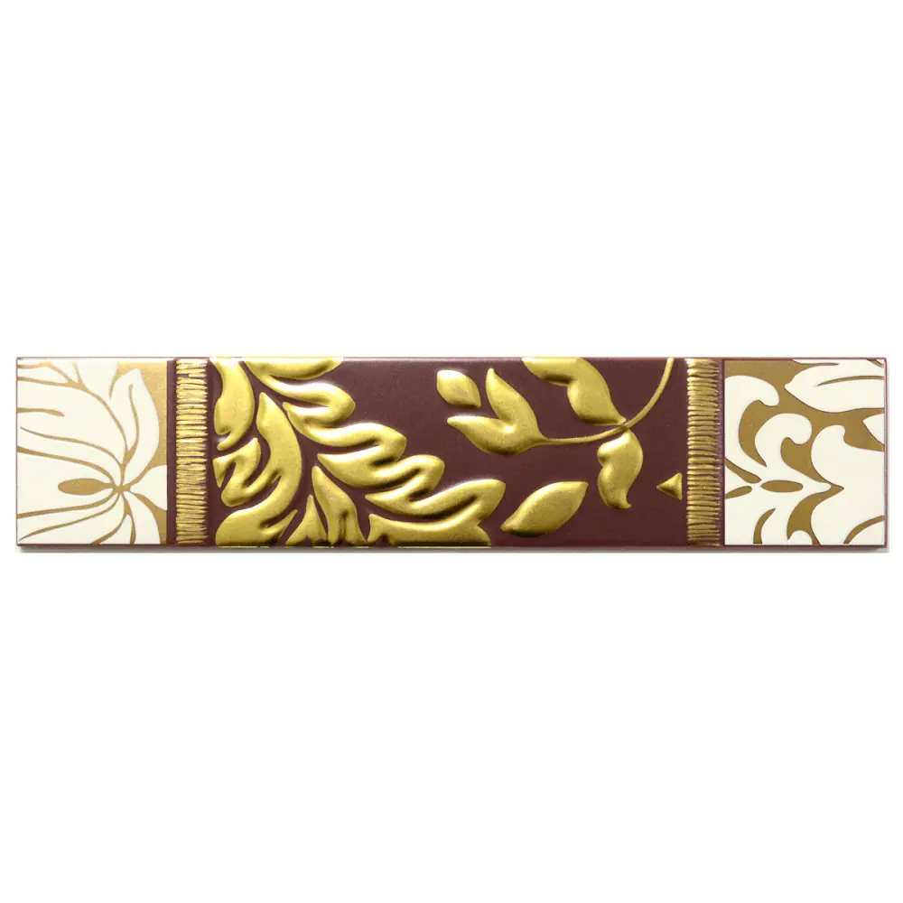 Bordüre Villeroy & Boch 1490 NB63 New Glory rot creme gold 10x45 cm I.Sorte Bordüre Villeroy & Boch 1490 NB63 New Glory rot creme gold 10x45 cm I.Sorte