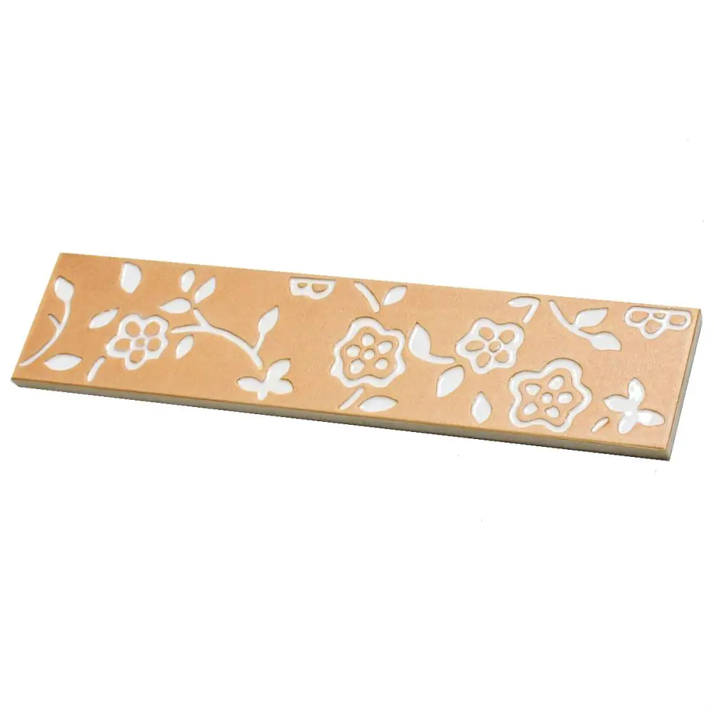 Bordüre Villeroy & Boch Nr.754 1814 WB02 White Energy mehrfarbig 7x30 cm I.Sorte