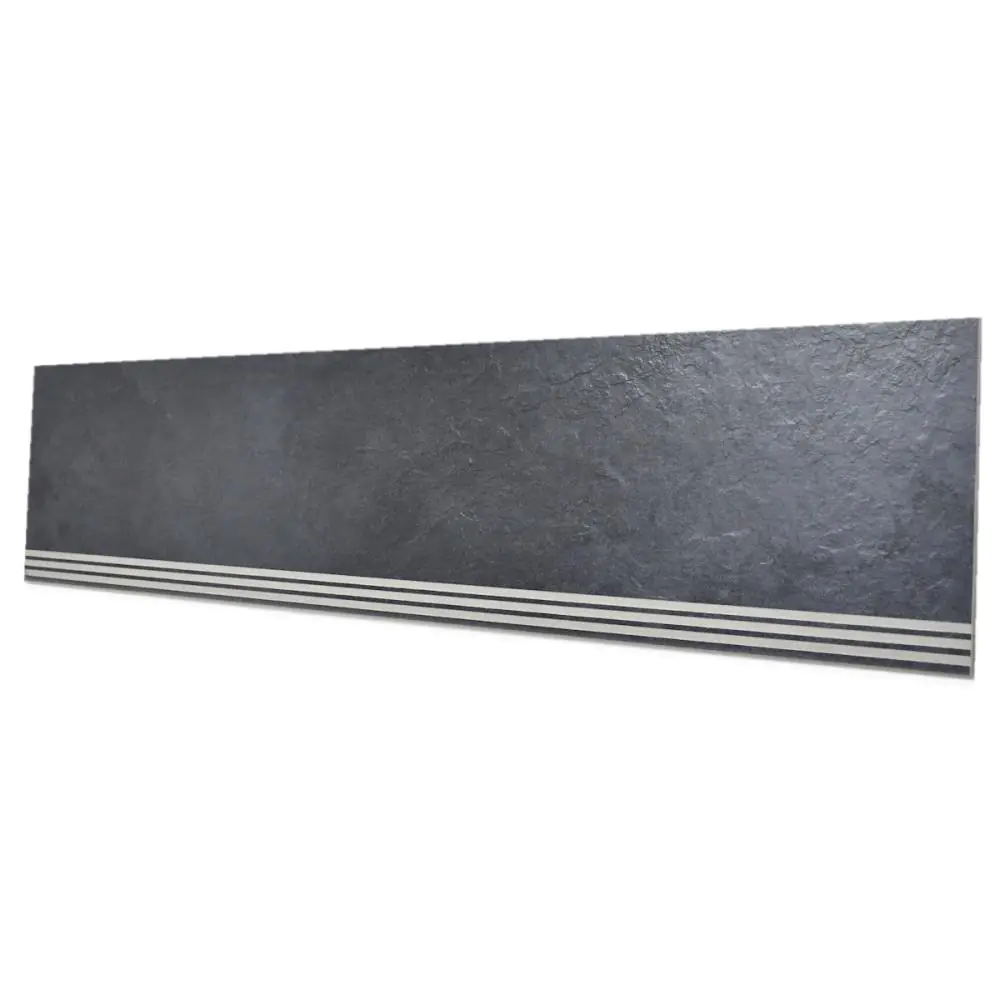 Treppenauftritt Villeroy & Boch 2732 SR90 Gateway midnight black anthrazit 30x120 cm I.Sorte