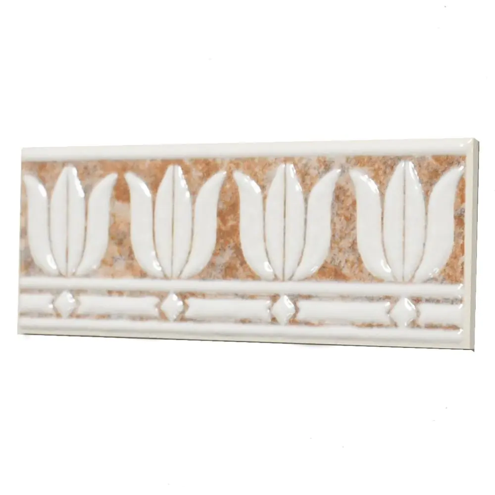 Bordüre Sphinx Nr.902 CF62111 terracotta weiß 7,5x20 cm I.Sorte Bordüre Sphinx Nr.902 CF62111 terracotta weiß 7,5x20 cm I.Sorte