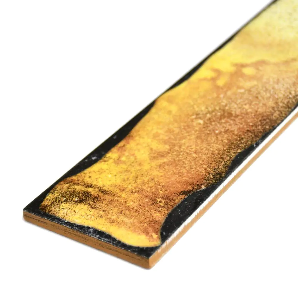 Wandfliese Iris Ceramica 537025 Lava giallo orange mehrfarbig 7,5x30 cm I.Sorte Wandfliese Iris Ceramica 537025 Lava giallo orange mehrfarbig 7,5x30 cm I.Sorte