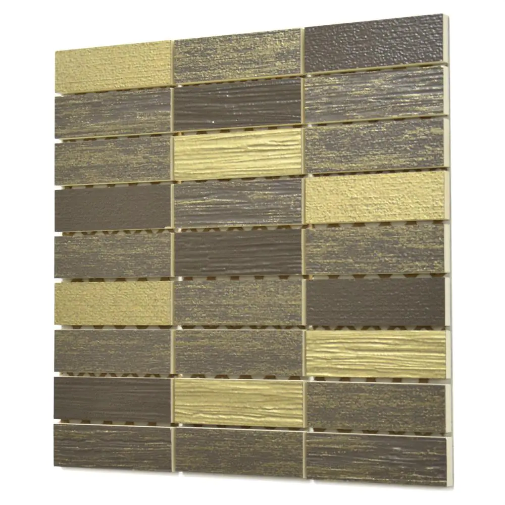 Mosaik Villeroy & Boch 1869 MK65 One & Only grau braun gold 30x30 cm I.Sorte Mosaik Villeroy & Boch 1869 MK65 One & Only grau braun gold 30x30 cm I.Sorte