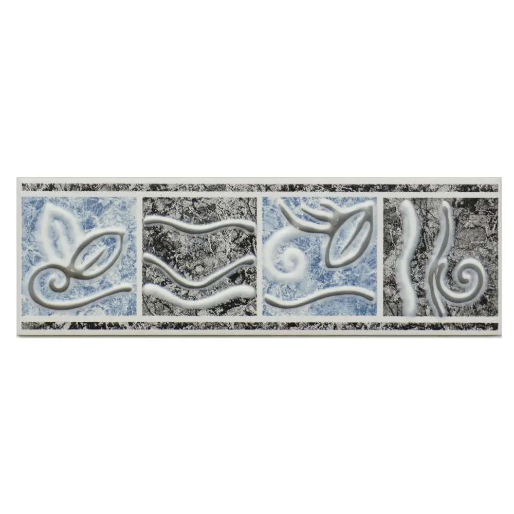 Bordüre VitrA Nr.153 020822 Style mavi gris grau blau silber 8x25 cm I.Sorte Bordüre VitrA Nr.153 020822 Style mavi gris grau blau silber 8x25 cm I.Sorte