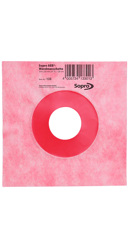 Wandmanschette Sopro AEB 133 (250x250 mm) Wandmanschette Sopro AEB 133 (250x250 mm)