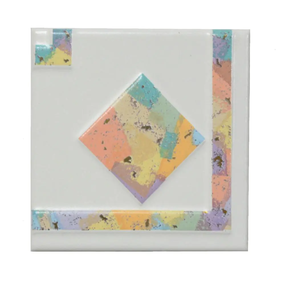 Mosaik Einleger Jasba 1480 Laura 4er Set weiß mehrfarbig 10x10 cm I.Sorte Mosaik Einleger Jasba 1480 Laura 4er Set weiß mehrfarbig 10x10 cm I.Sorte