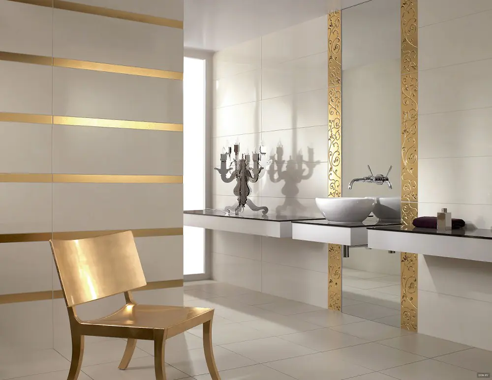 Bordüre Villeroy & Boch 1389 GL21 Aimee gold antik 5x30 cm I.Sorte Bordüre Villeroy & Boch 1389 GL21 Aimee gold antik 5x30 cm I.Sorte