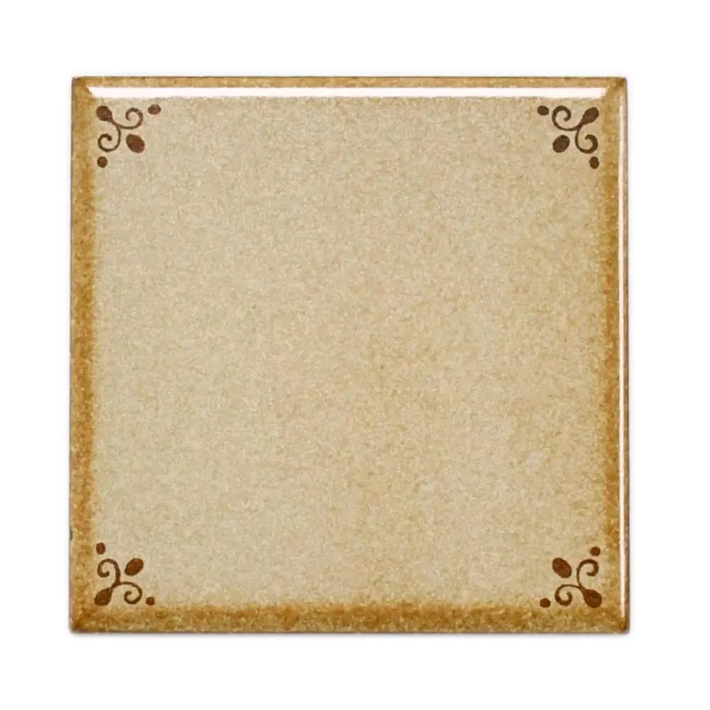 Wandfliese Dekor Mosa beige braun 11x11 cm I. Sorte