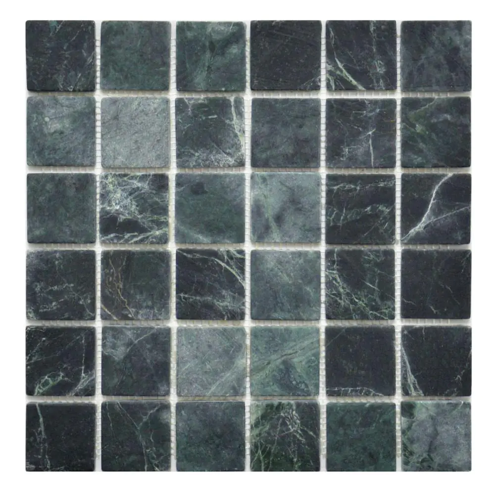 Mosaik HJ DD-003-48 Naturstein grün schwarz 30x30 cm I.Sorte Mosaik HJ DD-003-48 Naturstein grün schwarz 30x30 cm I.Sorte
