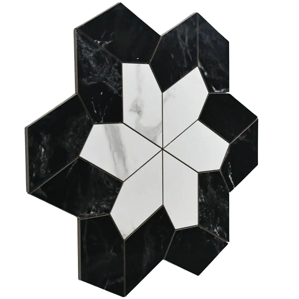 Wandfliese Dekor Villeroy & Boch 2044 ZN9P Nocturne black  60x60 cm I.Sorte