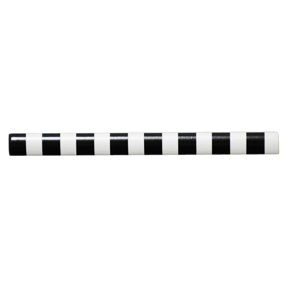 Bordüre Villeroy & Boch Nr.553 1435 ML01 weiß schwarz 1,2x15 cm