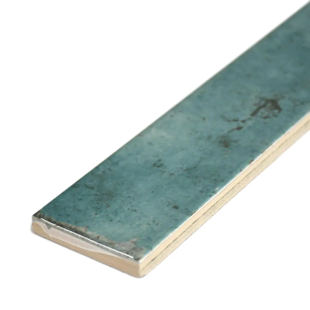 Wandfliese Cifre Nautalis turquoise brillo türkis mehrfarbig 5x25 cm I.Sorte