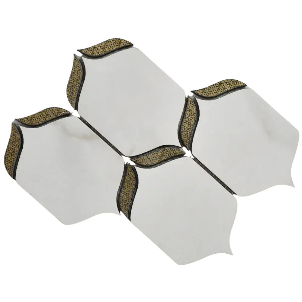 Wandfliese Dekor Villeroy & Boch 2045 ZN1P Nocturne white weiß 20x25 cm I.Sorte