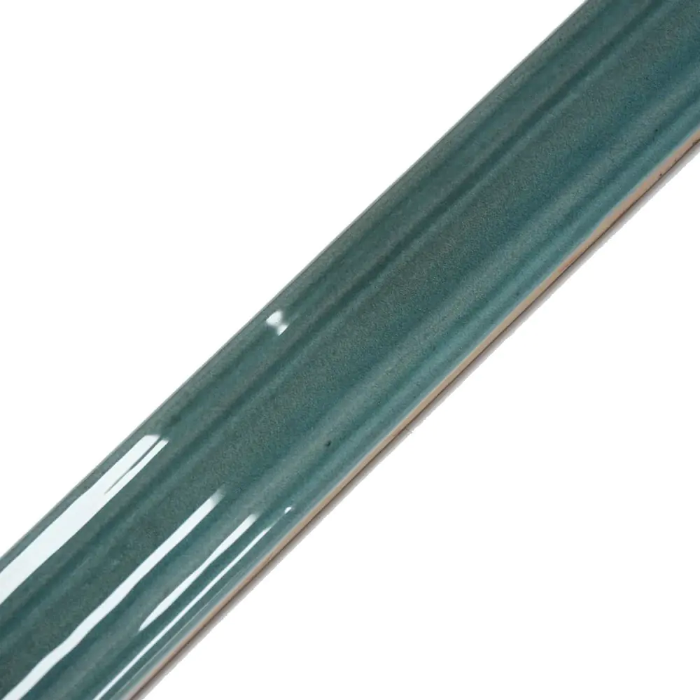 Abschlussbordüre Cifre Opal emerald smaragd grün 5x30 cm I.Sorte Abschlussbordüre Cifre Opal emerald smaragd grün 5x30 cm I.Sorte