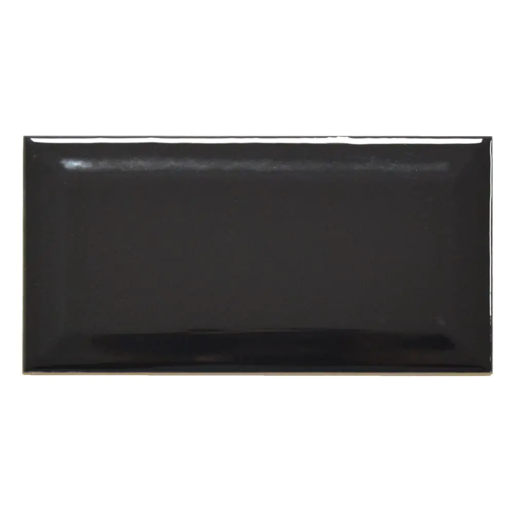 Wandfliese Haju Metro black schwarz 10x20 cm I.Sorte Wandfliese Haju Metro black schwarz 10x20 cm I.Sorte