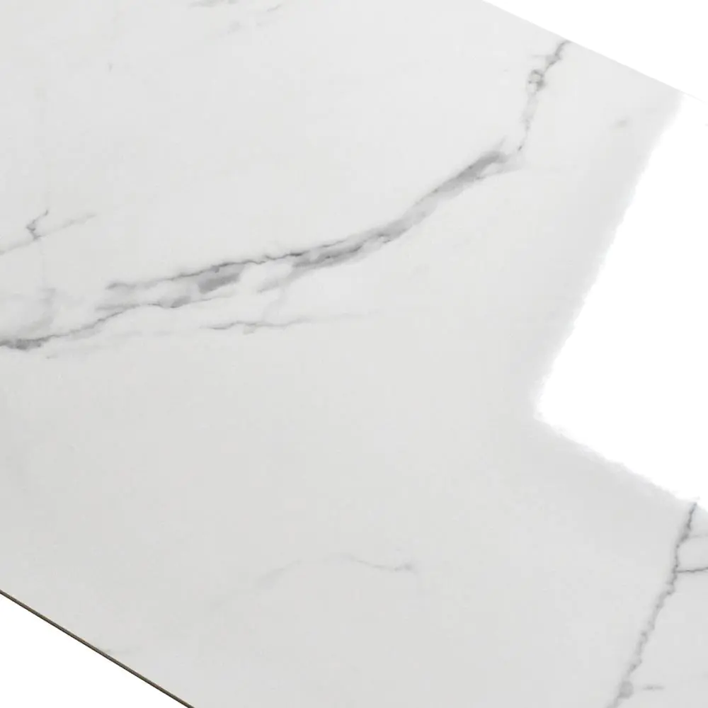 Bodenfliese Cifre Statuario brillo weiß grau 60x120 cm I.Sorte