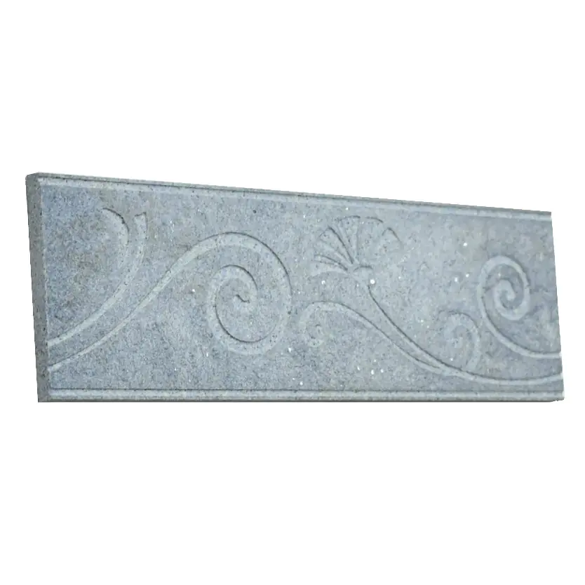 Bordüre AWS Keramik Nr.889 159131 Calcio blau grau 6x20 cm I.Sorte