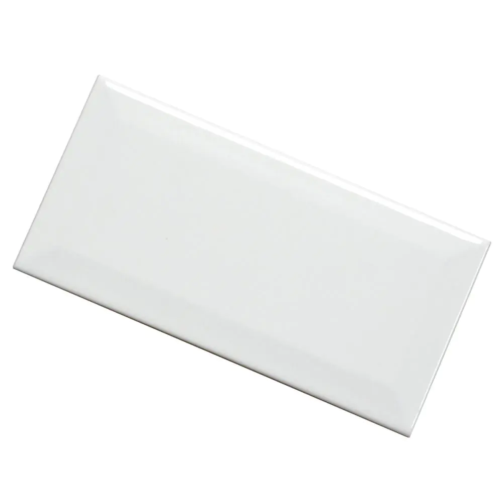 Wandfliese Haju Metro white weiß glänzend 10x20 cm I.Sorte Wandfliese Haju Metro white weiß glänzend 10x20 cm I.Sorte