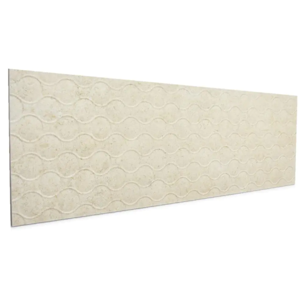 Wandfliese Dekor Villeroy & Boch 1458 BS20 Tri.Art beige 40x120 cm I.Sorte