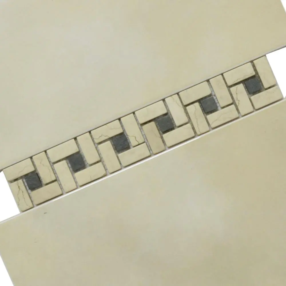 Bordüre Foredil 416 Ardetia weiß anthrazit 5x31 cm I.Sorte Bordüre Foredil 416 Ardetia weiß anthrazit 5x31 cm I.Sorte