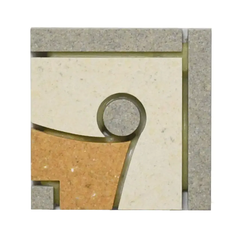 Mosaik Einleger Villeroy & Boch Nr.769 2752 PB34 Fontenay mehrfarbig 7,5x7,5 cm I.Sorte