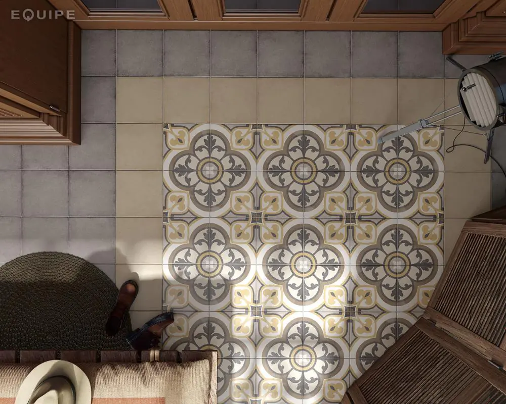 Bodenfliese Dekor Equipe Ceramicas 24402 Art Nouveau majestic colour 20x20 cm I.Sorte Bodenfliese Dekor Equipe Ceramicas 24402 Art Nouveau majestic colour 20x20 cm I.Sorte