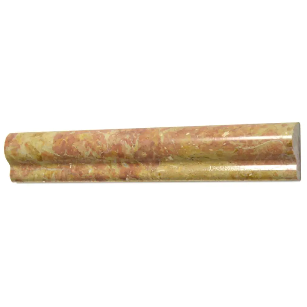 Bordüre Villeroy & Boch M2 Bullnose Marmor rot orange braun 5x30 cm I.Sorte Bordüre Villeroy & Boch M2 Bullnose Marmor rot orange braun 5x30 cm I.Sorte