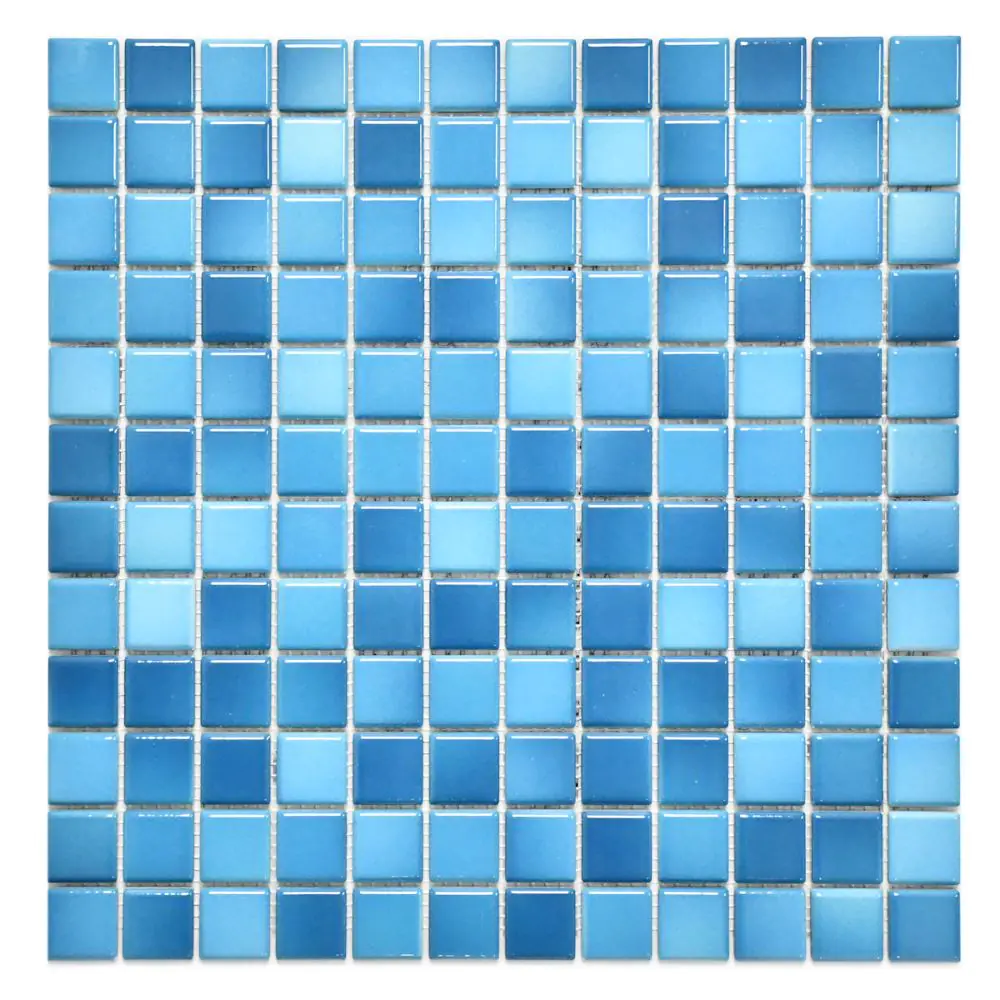 Mosaik Agrob Buchtal 41208H Fresh pacific blue-mix blau 30x30 cm I.Sorte