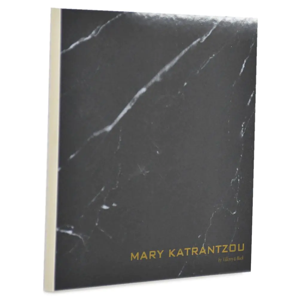 Wandfliese Dekor Villeroy & Boch 1222 MK9M Victorian black schwarz 20x20 cm I.Sorte