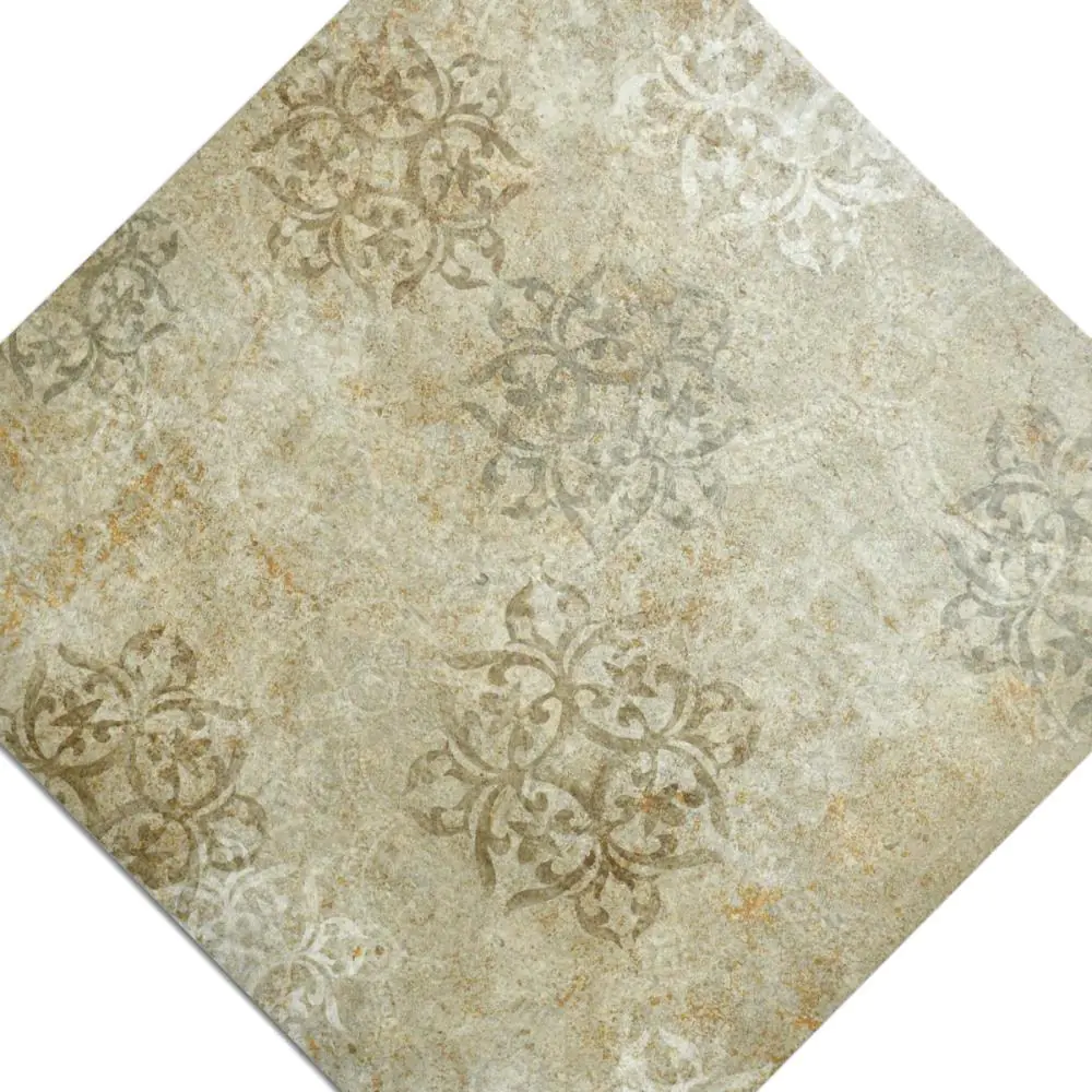 Bodenfliese Dekor Villeroy & Boch 2632 BR85 Pier 45 rusty grey braun grau 60x60 cm I.Sorte