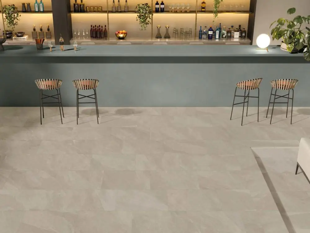 Terrassenplatte Italgraniti SL06BA2 Shale taupe creme grau 60x120 cm I.Sorte
