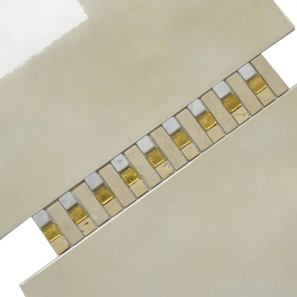 Bordüre Foredil vari goldcreme beige weiß 5x30 cm Bordüre Foredil vari goldcreme beige weiß 5x30 cm