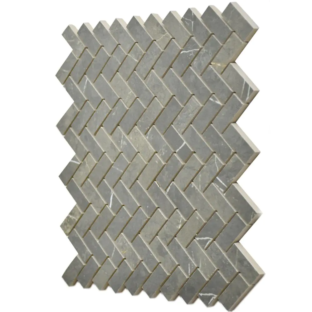 Mosaik Villeroy & Boch 2006 MR6P Marmochic deep pearl grau grün 30x30 cm I.Sorte