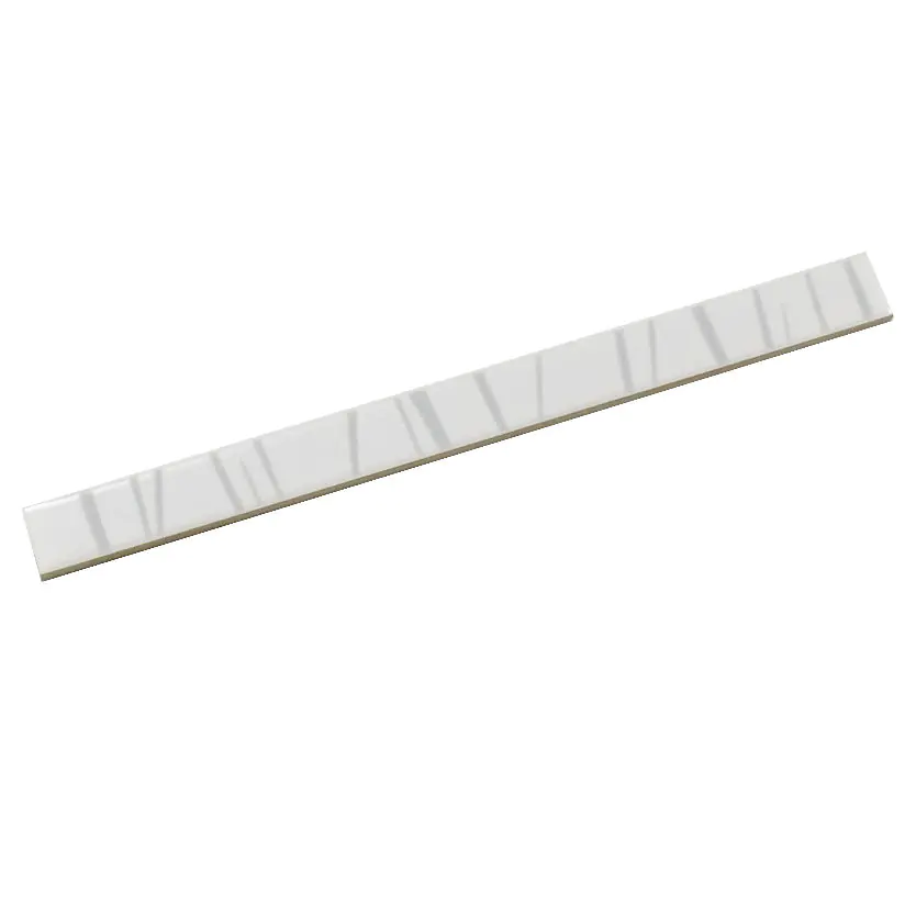 Bordüre Villeroy & Boch Nr.782 1873 WB06 White Energy weiß silber 2,5x30 cm