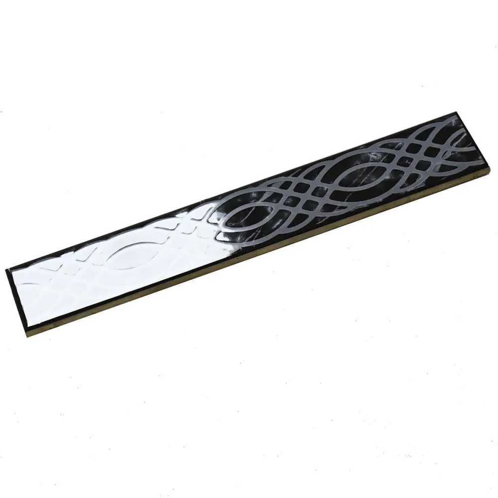 Bordüre Venis Nr.597 schwarz grau 5,3x33,3 cm