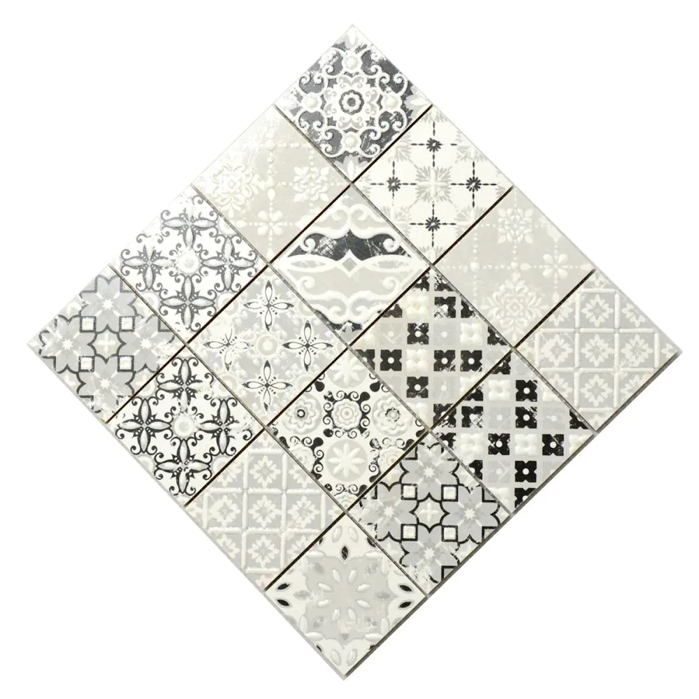 Mosaik HPH Placke 15453 Casa Patchwork grigio grau 30x30 cm I.Sorte Mosaik HPH Placke 15453 Casa Patchwork grigio grau 30x30 cm I.Sorte