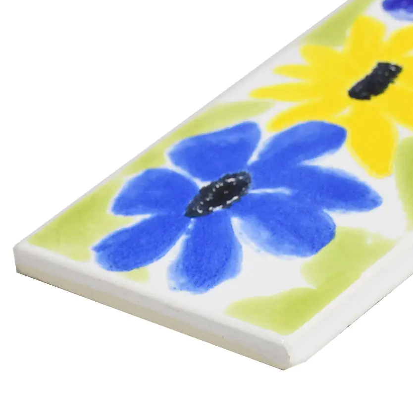 Bordüre Villeroy & Boch Nr.811 1483 EC46 Flowerdance mehrfarbig 6,5x20 cm I.Sorte