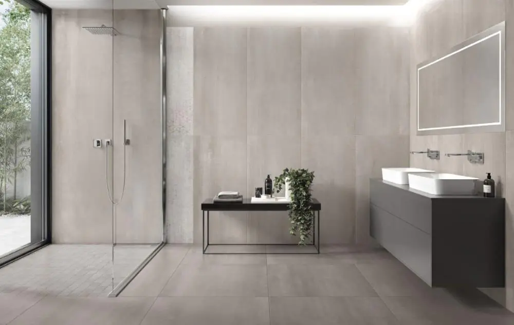 Bodenfliese Villeroy & Boch 2968 BM06 Metalyn Optima silver silber 80x80 cm I.Sorte