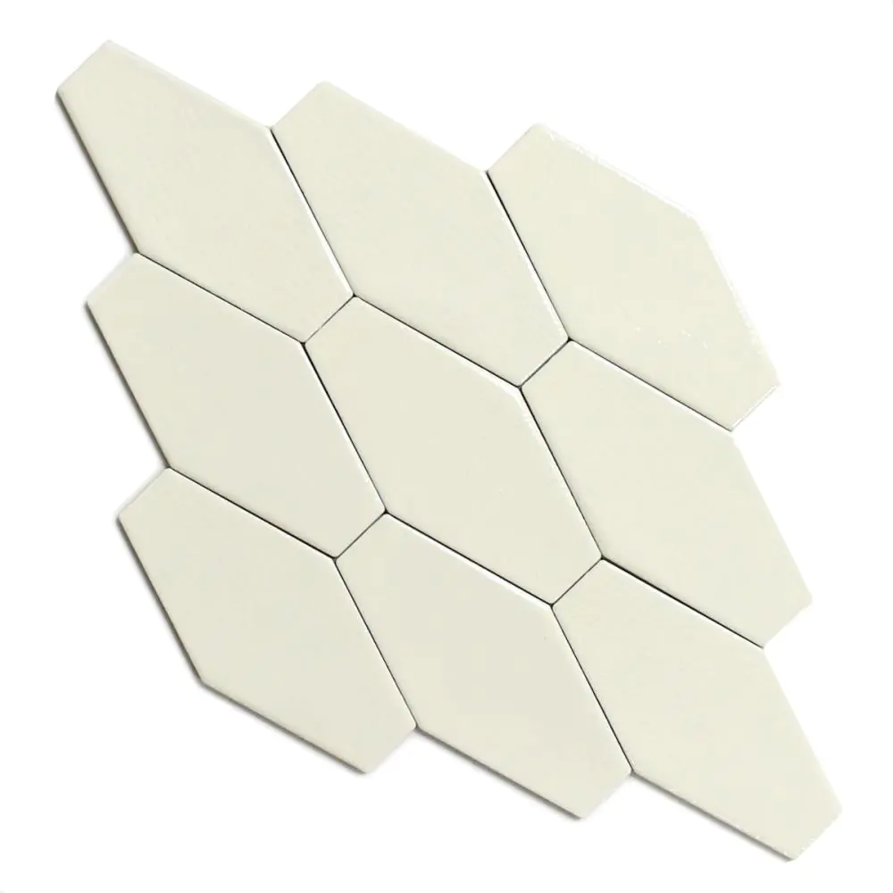 Wandfliese Dekor Cifre Viena ivory brillo creme 10x20 cm I.Sorte