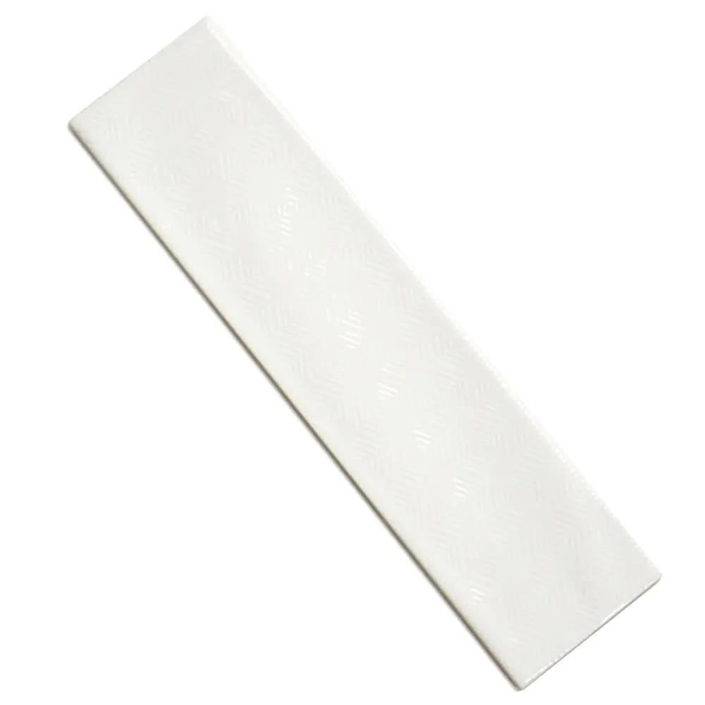 Wandfliese Dekor Cifre Opal Decor snow schneeweiß 7,5x30 cm I.Sorte Wandfliese Dekor Cifre Opal Decor snow schneeweiß 7,5x30 cm I.Sorte