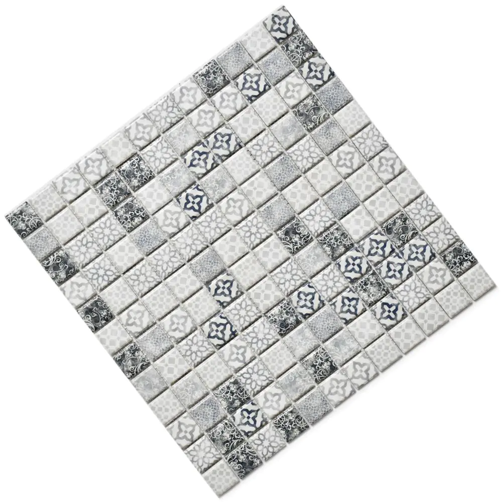 Mosaik Agrob Buchtal 42402H Pattern Vola grau 30x30 cm I.Sorte