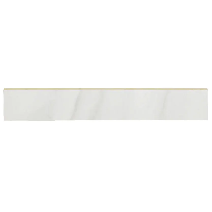 Sockel Eco Ceramic P07 Calacatta Gold grau weiß 9x60 cm I.Sorte