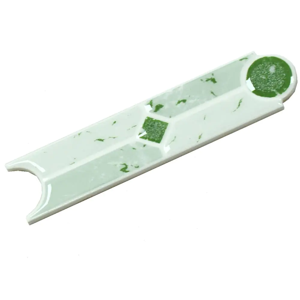 Bordüre Nr.606 LE-072 Vitrosa verde grün weiß 5x20 cm