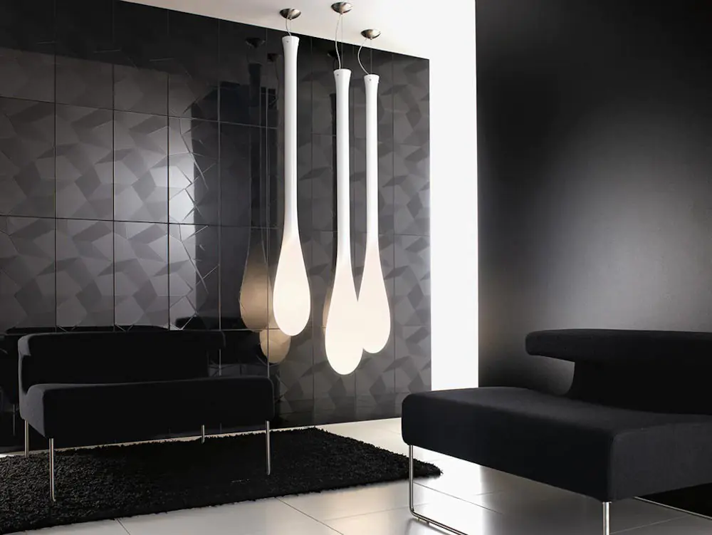 Wandfliese Dekor Villeroy & Boch 1310 BW92 Bianco Nero schwarz 30x90 cm I.Sorte Wandfliese Dekor Villeroy & Boch 1310 BW92 Bianco Nero schwarz 30x90 cm I.Sorte