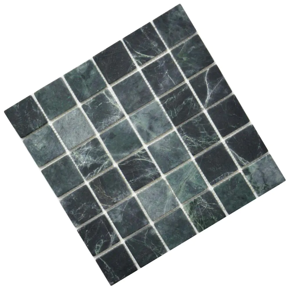 Mosaik HJ DD-003-48 Naturstein grün schwarz 30x30 cm I.Sorte Mosaik HJ DD-003-48 Naturstein grün schwarz 30x30 cm I.Sorte