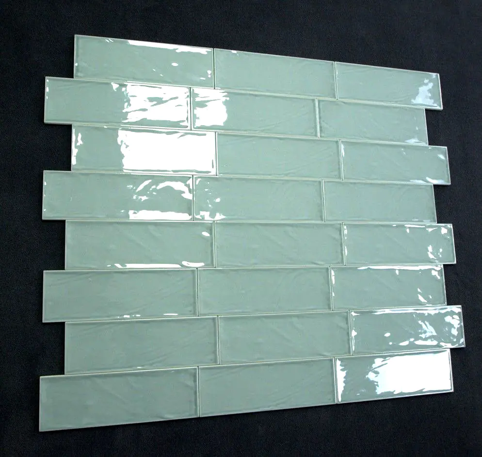 Wandfliese Cifre Bulevar jade grün 10x30 cm I.Sorte Wandfliese Cifre Bulevar jade grün 10x30 cm I.Sorte