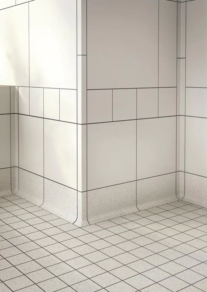 Hohlkehlsockel VitrA K949490 Pro Function dotti dark grey dunkelgrau 10x20 cm I.Sorte Hohlkehlsockel VitrA K949490 Pro Function dotti dark grey dunkelgrau 10x20 cm I.Sorte